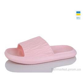 Фотография Шлепки женские облегченные Лето L111 пудра (8 пар р.36-41) "Крок" недорого оптом от прямого поставщика