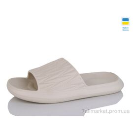 Фотография Шлепки женские облегченные Лето L111 беж (8 пар р.36-41) "Крок" недорого оптом от прямого поставщика