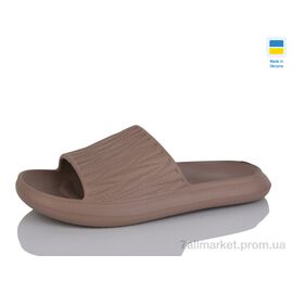 Фотография Шлепки женские облегченные Лето L111 мокко (8 пар р.36-41) "Крок" недорого оптом от прямого поставщика