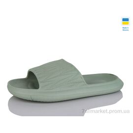 Фотография Шлепки женские облегченные Лето L111 авокадо (8 пар р.36-41) "Крок" недорого оптом от прямого поставщика