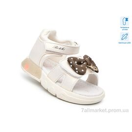 Фотография Босоножки детские летние Лето B60039-B LED (8 пар р.23-28) "TOM.M" недорого оптом от прямого поставщика