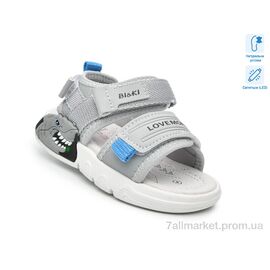 Фотография Босоножки детские летние Лето B60043B LED (8 пар р.23-28) "TOM.M" недорого оптом от прямого поставщика