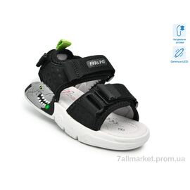 Фотография Босоножки детские летние Лето B60044E LED (8 пар р.23-28) "TOM.M" недорого оптом от прямого поставщика