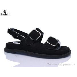 Фотография Босоножки женские летние Лето XH1-1 (6 пар р.36-41) "Башили" недорого оптом от прямого поставщика