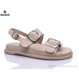 Фотография Босоножки женские летние Лето XH1-2 (6 пар р.36-41) "Башили" недорого оптом от прямого поставщика