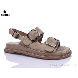 Фотография Босоножки женские летние Лето XH1-4 (6 пар р.36-41) "Башили" недорого оптом от прямого поставщика