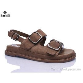 Фотография Босоножки женские летние Лето XH1-6 (6 пар р.36-41) "Башили" недорого оптом от прямого поставщика