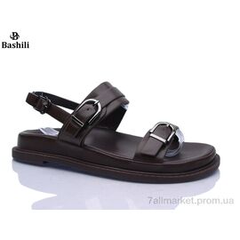Фотография Босоножки женские летние Лето S230-4 (6 пар р.36-41) "Башили" недорого оптом от прямого поставщика