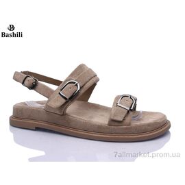 Фотография Босоножки женские летние Лето S230-9 (6 пар р.36-41) "Башили" недорого оптом от прямого поставщика