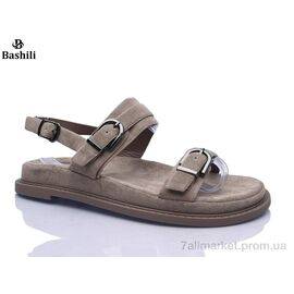 Фотография Босоножки женские летние Лето S230-13 (6 пар р.36-41) "Башили" недорого оптом от прямого поставщика