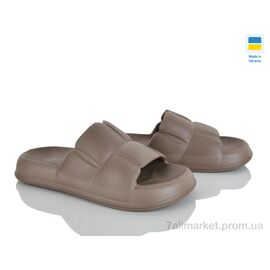 Фотография Шлепки женские облегченные Лето DS ПЖ48 корич. (8 пар р.37-41) "Vladimir" недорого оптом от прямого поставщика