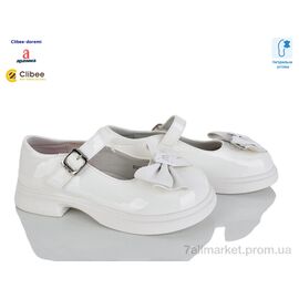 Фотография Туфли детские удобные Весна/осень ABC5705 white (8 пар р.31-36) "Clibee-Doremi" недорого оптом от прямого поставщика
