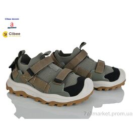 Фотография Кроссовки детские модные Лето G318805C khaki (7 пар р.31-37) "Clibee-Doremi" недорого оптом от прямого поставщика