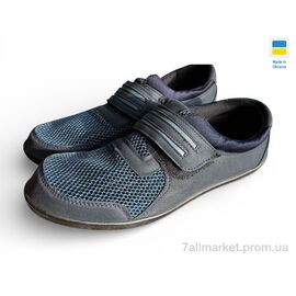 Фотография Слипоны мужские модные Весна/осень Т5 синій (6 пар р.41-45) "Rai shoes" недорого оптом от прямого поставщика