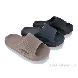 Фотография Шлепки мужские пляжные Лето AC2712 mix (12) (12 пар р.46-49) "JH-ЯН" недорого оптом от прямого поставщика