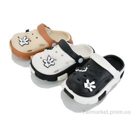 Фотография Кроксы детские летние Лето A5616-1 mix (24 пар р.24-29) "JH-ЯН" недорого оптом от прямого поставщика