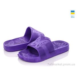 Фотография Шлепки женские облегченные Лето DS Украіна ПЖ38 фиолетовый (8 пар р.36-41) "Vladimir" недорого оптом от прямого поставщика