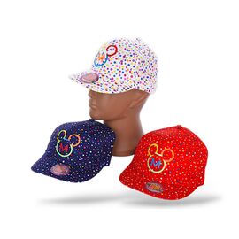 Фотография Кепка детская летняя на девочку KN09-1 mix р.48-50 "YLZL" недорого оптом от прямого поставщика