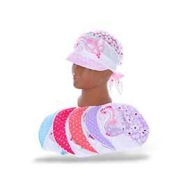 Фотография Кепка детская летняя на девочку TE65 mix р.48 "YLZL" недорого оптом от прямого поставщика