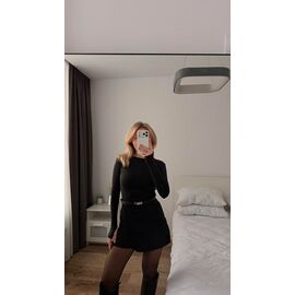 Фотография Свитер женский 6061 black р.42-48 "LINDA" недорого оптом от прямого поставщика