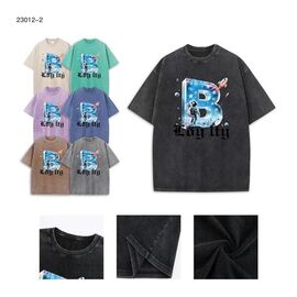 Фотография Футболка женская 23012-2 lilac р.S-2XL "Ale-Ate" недорого оптом от прямого поставщика