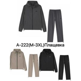 Фотография Костюм спортивный мужской A222 grey р.M-3XL "Ale-Ate" недорого оптом от прямого поставщика