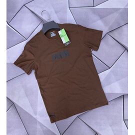 Фотография Футболка мужская 66365 brown р.S-2XL "MACCALI" недорого оптом от прямого поставщика