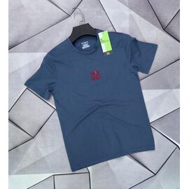 Фотография Футболка мужская 66376 blue р.S-2XL "MACCALI" недорого оптом от прямого поставщика