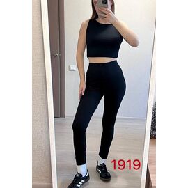 Фотография Лосины женские 1919 black р.XL-2XL "FSN" недорого оптом от прямого поставщика
