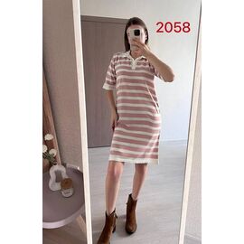 Фотография Платье женское 2058 beige р.44-48 "FSN" недорого оптом от прямого поставщика