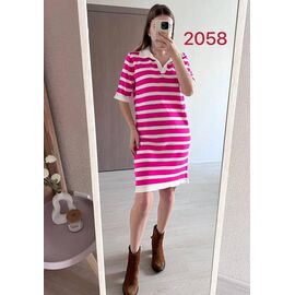 Фотография Платье женское 2058 crimson р.44-48 "FSN" недорого оптом от прямого поставщика