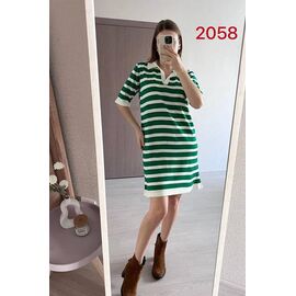 Фотография Платье женское 2058 green р.44-48 "FSN" недорого оптом от прямого поставщика