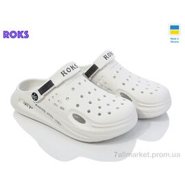 Фотография Кроксы женские летние Лето Roksol 517-009 (8 пар р.37-40) "Roks" недорого оптом от прямого поставщика