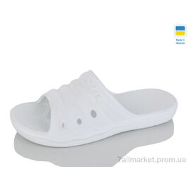 Фотография Шлепки женские облегченные Лето DS66 білий (8 пар р.36-41) "Крок" недорого оптом от прямого поставщика