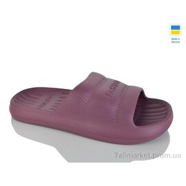 Фотография Шлепки женские облегченные Лето L110 марсала (8 пар р.36-41) "Крок" недорого оптом от прямого поставщика