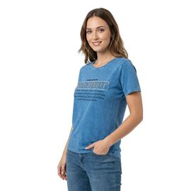 Фотография Футболка женская 2809 blue р.46-52 "FSN" недорого оптом от прямого поставщика