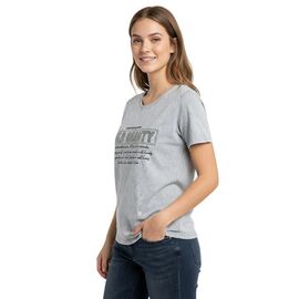 Фотография Футболка женская 2809 grey р.46-52 "FSN" недорого оптом от прямого поставщика