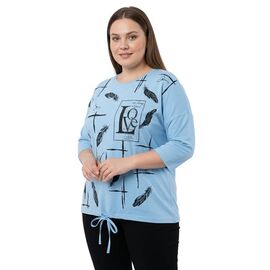 Фотография Свитер женский 2813 l.blue р.54-60 "FSN" недорого оптом от прямого поставщика