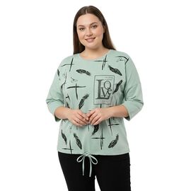 Фотография Свитер женский 2813 mint р.54-60 "FSN" недорого оптом от прямого поставщика