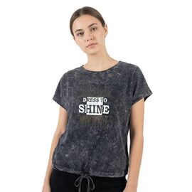 Фотография Футболка женская 2816 d.grey р.48-54 "FSN" недорого оптом от прямого поставщика