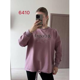 Фотография Свитер женский 6410 lilac р.48-54 "FSN" недорого оптом от прямого поставщика
