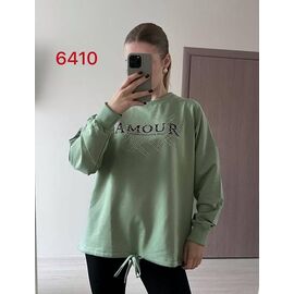 Фотография Свитер женский 6410 mint р.48-54 "FSN" недорого оптом от прямого поставщика