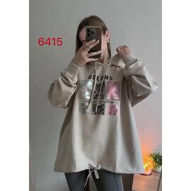 Фотография Свитер женский 6415 beige р.52-58 "FSN" недорого оптом от прямого поставщика