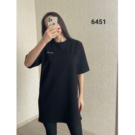 Фотография Футболка женская 6451 black р.44-48 "FSN" недорого оптом от прямого поставщика