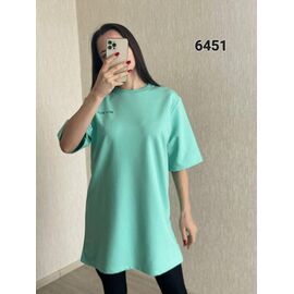 Фотография Футболка женская 6451 mint р.44-48 "FSN" недорого оптом от прямого поставщика