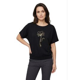 Фотография Футболка женская 6481 black р.48-54 "FSN" недорого оптом от прямого поставщика