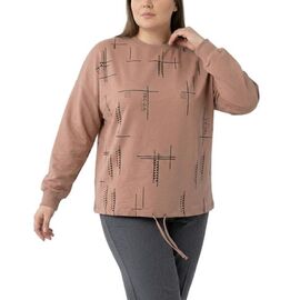 Фотография Свитер женский 6508 brown р.50-56 "FSN" недорого оптом от прямого поставщика