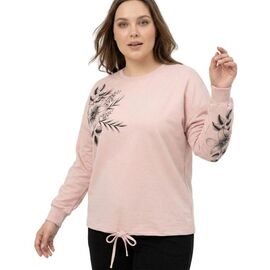 Фотография Свитер женский 6509 beige р.50-56 "FSN" недорого оптом от прямого поставщика