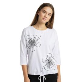 Фотография Свитер женский 6513 white р.54-60 "FSN" недорого оптом от прямого поставщика