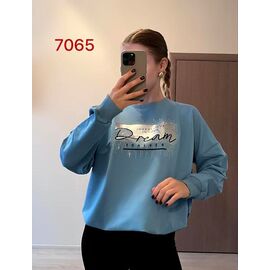 Фотография Свитер женский 7065 l.blue р.46-52 "FSN" недорого оптом от прямого поставщика